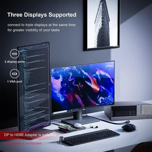 Refurbished (Good) - Dell Desktop PC 7020 SFF Mini Computer | Intel Core i5 | 16GB RAM | 256GB SSD | AC7260 Built-in WiFi 5 | Bluetooth Adapter | Windows 10 Pro | DVD-RW