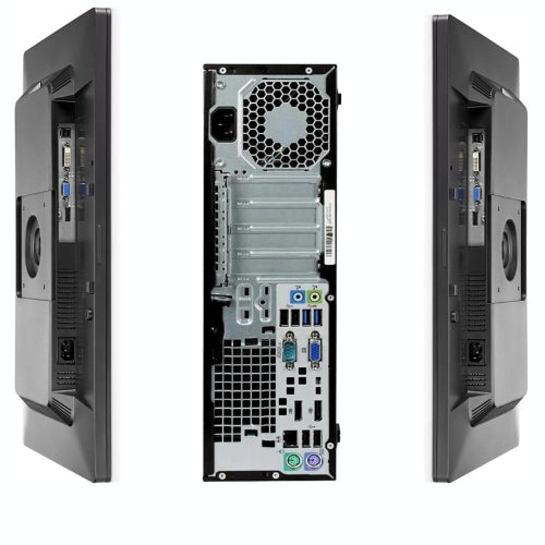 HP EliteDesk 800 G1 SFF + 2x 24" Monitor – photo 5