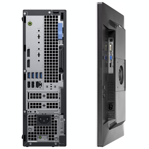 Dell OptiPlex 5070 SFF + 2x 24" Monitor – photo 3
