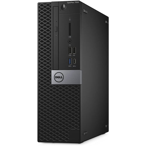 Refurbished (Good) - Dell 7050 SFF Desktop PC, i5 6500 3.2GHz, 8GB, 256SSD, DVD-ROM, Windows 10 Pro, USB WIFI, USB Keyboard & Mouse, 90 Day Warranty, Grade A
