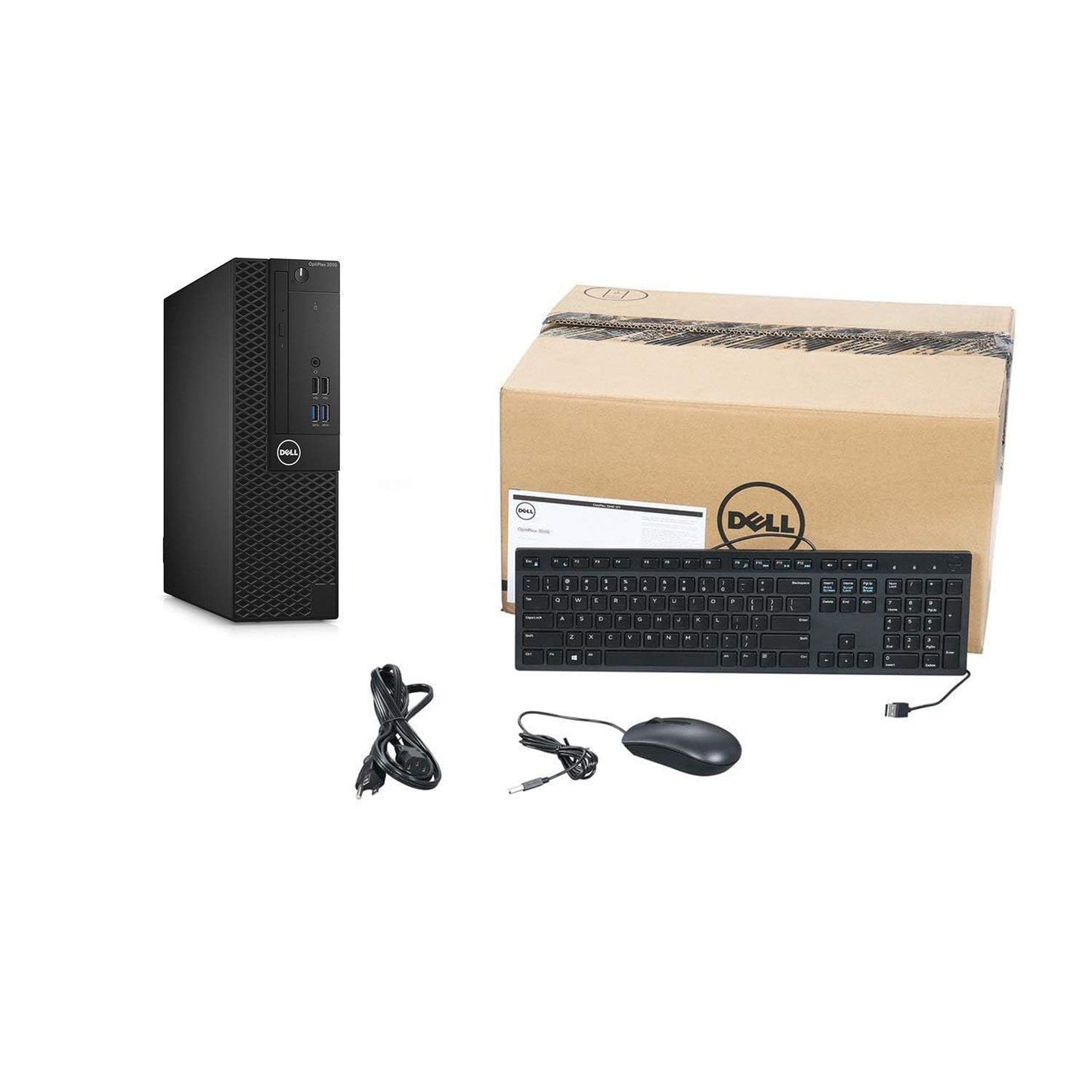 Dell Optiplex 5050 Small Form Factor (SFF) Business Desktop PC, Intel i7-7700 Quad-Core 3.6 GHz, 16GB DDR4, 512G NVME SSD Windows 10 Pro (Renewed)