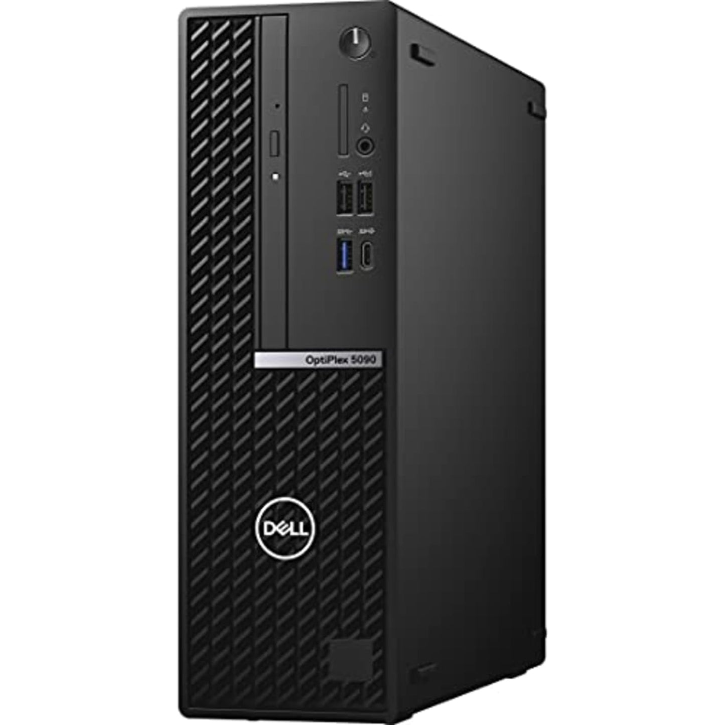 Dell Optiplex 5090 SFF Small Form Factor Desktop | Core i7-10700 - 512GB SSD Hard Drive - 32GB RAM | 8 cores @ 4.8 GHz Win 11 Pro Black (Renewed)