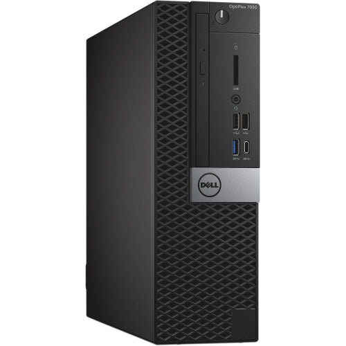 Refurbished (Good) - Dell 7050 SFF Desktop PC, i5 6500 3.2GHz, 8GB, 256SSD, DVD-ROM, Windows 10 Pro, USB WIFI, USB Keyboard & Mouse, 90 Day Warranty, Grade A