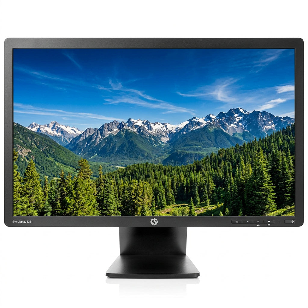HP 24" Business Monitor – Full HD 1920×1080, Model May Vary – Excellent {{Product vendor}} PC Refresh World Monitors