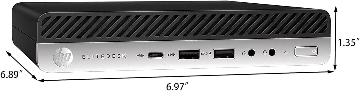 HP EliteDesk 800 G5 Mini – Core i5/i7 9th Gen, 16GB RAM, 240GB–512GB SSD – Excellent {{Product vendor}} PC Refresh World Desktop
