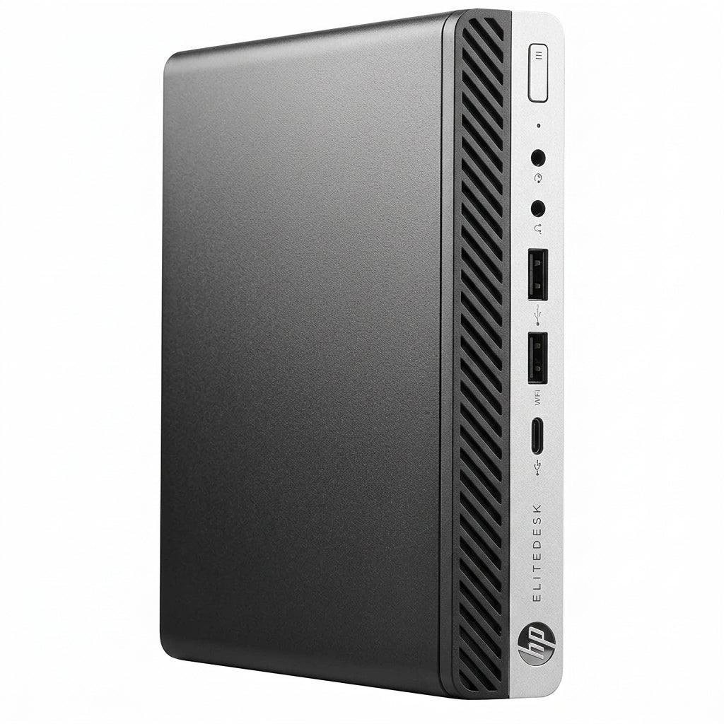 HP EliteDesk 800 G4 Mini – Intel Core i5/i7 8th Gen, 16GB RAM, 256GB SSD – Excellent {{Product vendor}} PC Refresh World Desktop