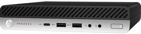 HP ProDesk 600 G5 Mini Desktop PC, Core i5-9500T 3.70GHz, 16GB RAM, 512GB SSD, Mouse, Keyboard, WiFi, BT, Windows 11 Pro