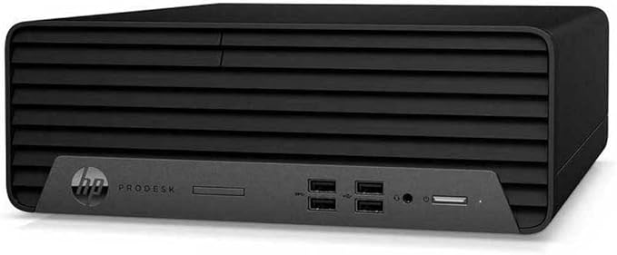 HP Prodesk 400 G7 Small Form Factor PC (Intel Quad Core i5-10500, 16GB DDR4 Ram, 256GB SSD, 4K Support, DP, USB 3.0, USB-C) Windows 11 Pro