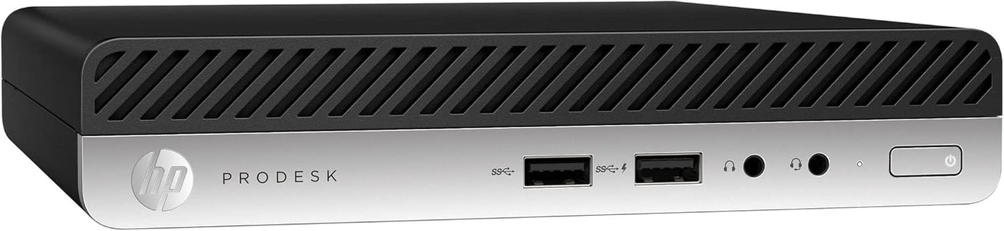 HP ProDesk 400 G5-Mini, Core i5-8500T 2.1GHz, 16GB RAM, 256GB Solid State Drive, Windows 11 Pro 64Bit