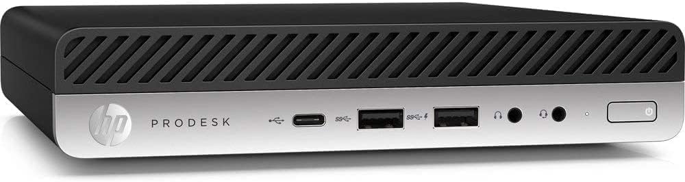 HP ProDesk 600 G5 Mini Desktop Computer PC, 9th Gen Hexa-Core i5-9500T, 16GB DDR4 RAM, 512GB SSD, Keyboard & Mouse, Bluetooth, WiFi, Windows 11 Pro
