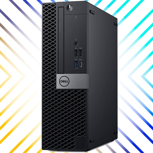 Refurbished(Good) - Dell Desktop OptiPlex SFF Computer PC| Intel Core i5 8th Gen Processor| 2TB SSD| 32GB DDR4 RAM| Windows 11 Pro| Wireless Keyboard Mouse | WiFi Bluetooth