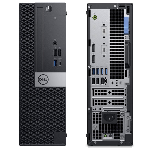 Refurbished(Good) - Dell Desktop OptiPlex SFF Computer PC| Intel Core i5 8th Gen Processor| 2TB SSD| 32GB DDR4 RAM| Windows 11 Pro| Wireless Keyboard Mouse | WiFi Bluetooth