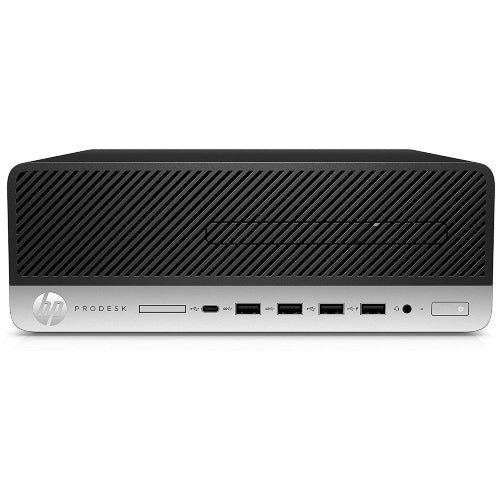 Refurbished (Good) - Hp Prodesk 600 G4 SFF Business Desktop Computer PC, (Core i7 - 8700 8th GEN/ 32GB RAM/ 1TB SSD/ WINDOWS 11 PRO) Intel Processor - Black
