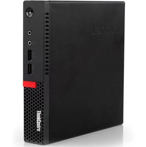 Lenovo ThinkCentre M710q Tiny Desktop (Black) - Intel Quad-Core i7-7700T 2.90GHz - 16GB RAM - 512GB SSD - Win 10 Pro (Renewed)