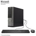 Refurbished (Good) - Dell OptiPlex 9020 SFF PC, Intel Core I5-4570 3.2Ghz, 16G DDR3, 256 GB SSD, DVDRW, 4K Support, WiFi, Keyboard & Mouse, Windows 10 Pro 64 Bit - PCrefresh