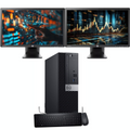 🔥 Ultimate Trading & Office Productivity Setup | Dell 7070 SFF i5-9500 | 32GB RAM | 1TB SSD | Win 11 Pro | 2x 23