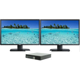Dell OptiPlex 5050 Micro + 2x 24" Monitor – photo 1