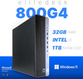 HP EliteDesk 800 G4 Desktop PC | Intel Core i5 8500 | 32GB RAM | 1TB NVMe M.2 SSD | Windows 11 Pro | Built in WiFi 5 | Keyboard and Mouse | Renewed {{Product vendor}} PCrefresh Desktop