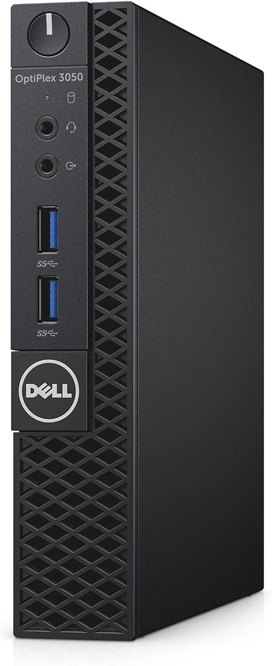 Dell CFC5C OptiPlex 3050 Micro Form Factor Desktop Computer, Intel Core i5-7500T, 8GB DDR4, 256GB Solid State Drive, Windows 10 Pro