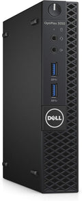 Dell CFC5C OptiPlex 3050 Micro Form Factor Desktop Computer, Intel Core i5-7500T, 8GB DDR4, 256GB Solid State Drive, Windows 10 Pro - PCrefresh