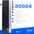 HP EliteDesk 800 G4 Desktop PC | Intel Core i5 8500 | 32GB RAM | 1TB NVMe M.2 SSD | Windows 11 Pro | Built in WiFi 5 | Keyboard and Mouse | Renewed {{Product vendor}} PCrefresh Desktop