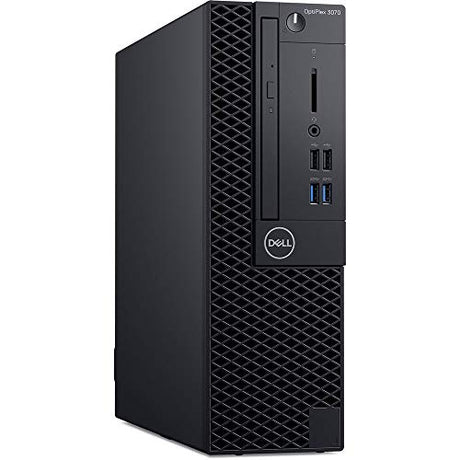 Dell OptiPlex 3070 SFF PC, Intel Hexa Core i5-9500 up to 4.4GHz, 16G DDR4, 512G SSD, Windows 10 Pro 64 Bit (Renewed) - PCrefresh