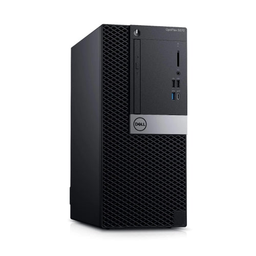 Refurbished (Excellent) - Dell OptiPlex 5000 5070 SFF Small Form Factor Desktop (2019) | Core i7 - 512GB SSD - 16GB RAM | 6 Cores @ 4.6 GHz Certified Refurbished