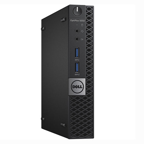 Refurbished Good Refurbished (Good) - DELL 7050 MICRO Intel Core i5-7500T 2.70 GHz, 16GB, 256GB SSD, Win 10 Pro