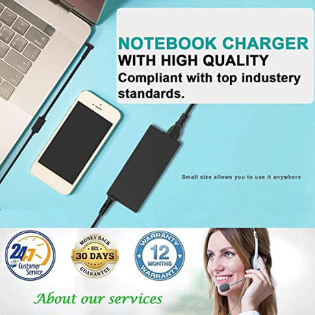 65W Adapter Laptop Charger Compatible for Lenovo Thinkpad T470 T470S T460 E531 E570 E560 L470 L460 L440 T440 T450 T540P X270 X250 X240 ADLX65NLC2A ADLX65NCC. 3A ADLX65NCC2A AC Power Adapter - PCrefresh