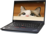 Lenovo ThinkPad T490 Laptop Touchscreen 14" FHD, Core i5-8365u, 16GBRAM, 512GB SSD, Windows 10 Pro (Renewed) - PCrefresh