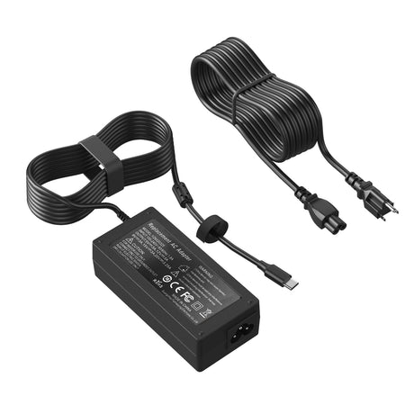 65W Universal USB C Type C Laptop Charger for Lenovo Thinkpad Yoga Dell HP Acer Asus Samsung Google and More Type C Fast Charging Laptop Computer Power Adapter - PCrefresh