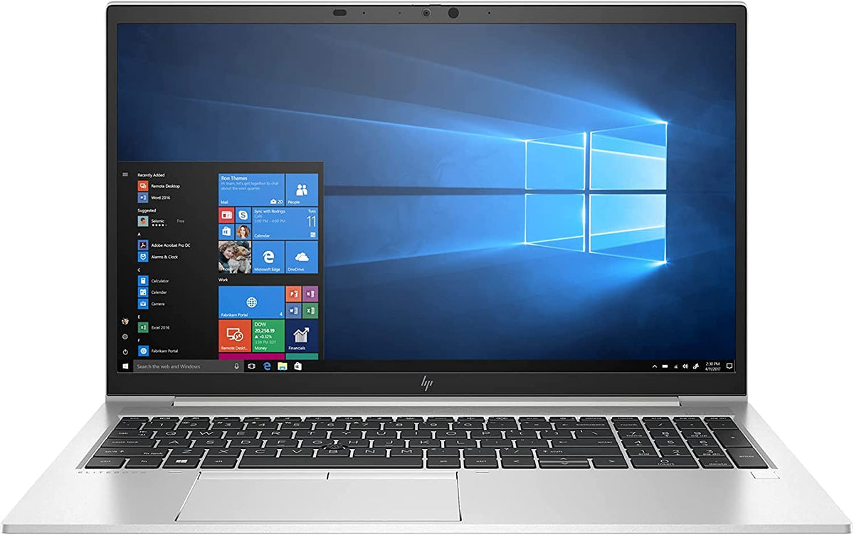 HP EliteBook 850 G7 15.6" Notebook - Full HD Display Core i7-10610U, 1.8GHZ, 32GB RAM 512GB SSD - Windows 10 Pro(Renewed) - PCrefresh