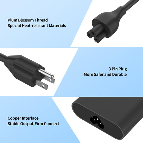 65W Laptop Charger Fit for Dell Latitude 5280 5290 5490 5491 5285 5289 5480 5488 5580 5590 5591 Latitude E5470 E6430 E6420 E7470 E5420 7490 AC Power Adapter 19.5V 3.34A, LA65NM191 ，Barrel 7.4mm tip - PCrefresh