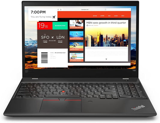 Lenovo ThinkPad T580 15.6-inch FHD IPS Screen, Core i5-8250U, 8GB RAM, 256GB SSD, Windows 10 Pro,  (Renewed)