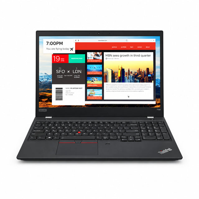 Lenovo ThinkPad T580 15.6-inch FHD IPS Screen, Core i5-8250U, 8GB RAM, 256GB SSD, Windows 10 Pro,  (Renewed) - PCrefresh