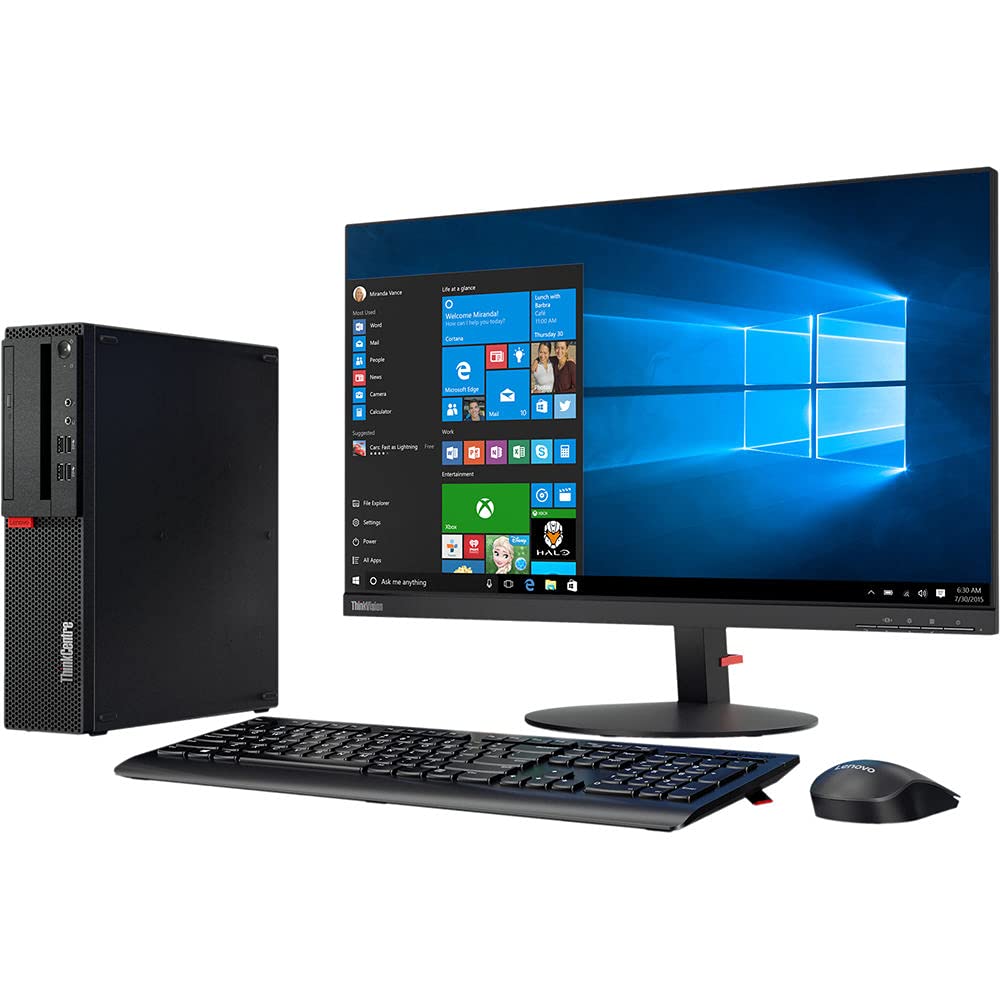 Lenovo M710S SFF ThinkCentre Intel i7-6700 UP to 4.00GHz 16GB RAM 512GB SSD, Windows 10 Pro (Renewed)
