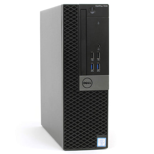 Dell Optiplex 7040 Small Form Desktop, Intel Quad Core i7 6700 3.4Ghz, 32GB DDR 512GB SSD, HDMI, Windows 10 (Renewed)