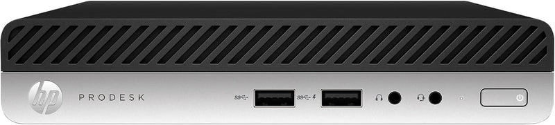 HP ProDesk 400 G5-Mini, Core i5-8500T 2.1GHz, 16GB RAM, 256GB Solid State Drive, Windows 11 Pro 64Bit - PCrefresh