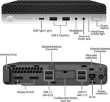 HP EliteDesk 800 G5 Mini – Core i5/i7 9th Gen, 16GB RAM, 240GB–512GB SSD – Excellent {{Product vendor}} PC Refresh World Desktop