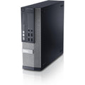 Dell computer tower on a white background