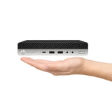 HP ProDesk 600 G4 SFF Home and Business Desktop Intel i5-8500 6-Core, 16GB RAM, 256GB PCIe SSD, Intel UHD 630, 2xUSB 3.1, 2 Display Port (DP), Win 10 Pro (Renewed) - PCrefresh