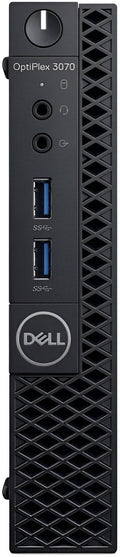 Dell OptiPlex 3070 Micro Desktop PC | Intel Core i5-9500T | 8GB DDR4 RAM | 256GB SSD | WiFi & Bluetooth | Windows 11 Pro | Keyboard & Mouse | Renewed {{Product vendor}} PCrefresh Desktop