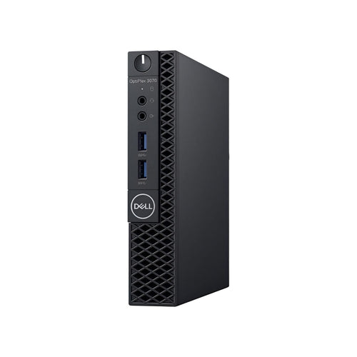 Dell OptiPlex 3070 Micro Desktop PC | Intel Core i5-9500T | 8GB DDR4 RAM | 256GB SSD | WiFi & Bluetooth | Windows 11 Pro | Keyboard & Mouse | Renewed