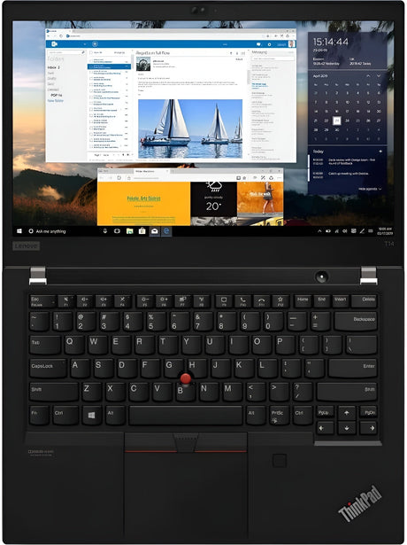 Lenovo ThinkPad T14 Gen 1 – 14" FHD, Intel Core i7-10610U vPro, 16GB RAM, 256GB SSD, Windows 10 Pro {{Product vendor}} PCrefresh laptop