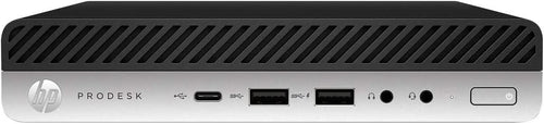 HP Premium Prodesk 600 G4 Business Mini Desktop Performance PC (Intel Six-Core i5-8500T, 16GB DDR4 RAM, 512GB SSD UHD 630) USB Type-C, VGA, DisplayPort, RJ-45, Windows 11 Professional