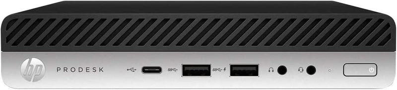 HP Premium Prodesk 600 G4 Business Mini Desktop Performance PC (Intel Six-Core i5-8500T, 16GB DDR4 RAM, 512GB SSD UHD 630) USB Type-C, VGA, DisplayPort, RJ-45, Windows 11 Professional - PCrefresh
