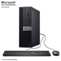 Refurbished (Good) - Dell OptiPlex 5070 SFF, Intel Six Core i5 9500 up to 4.4 GHz, 16 GB DDR4 RAM, 512 GB SSD, Windows 10 Pro 64 Bit (EN/FR/ES) - PCrefresh