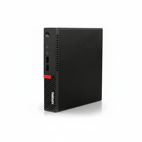 Lenovo ThinkCentre M710q Tiny Desktop (Black) - Intel Quad-Core i7-7700T 2.90GHz - 16GB RAM - 512GB SSD - Win 10 Pro (Renewed)